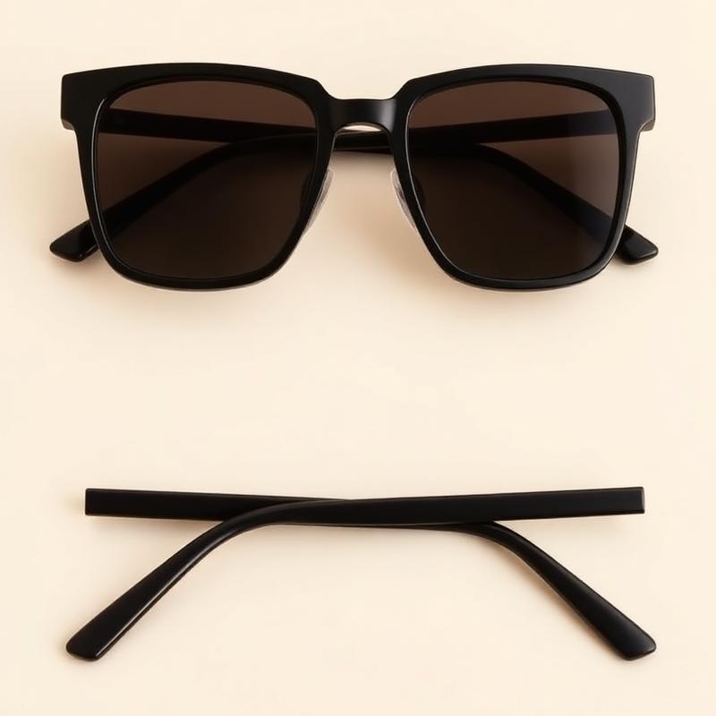Solar Quadrado Preto